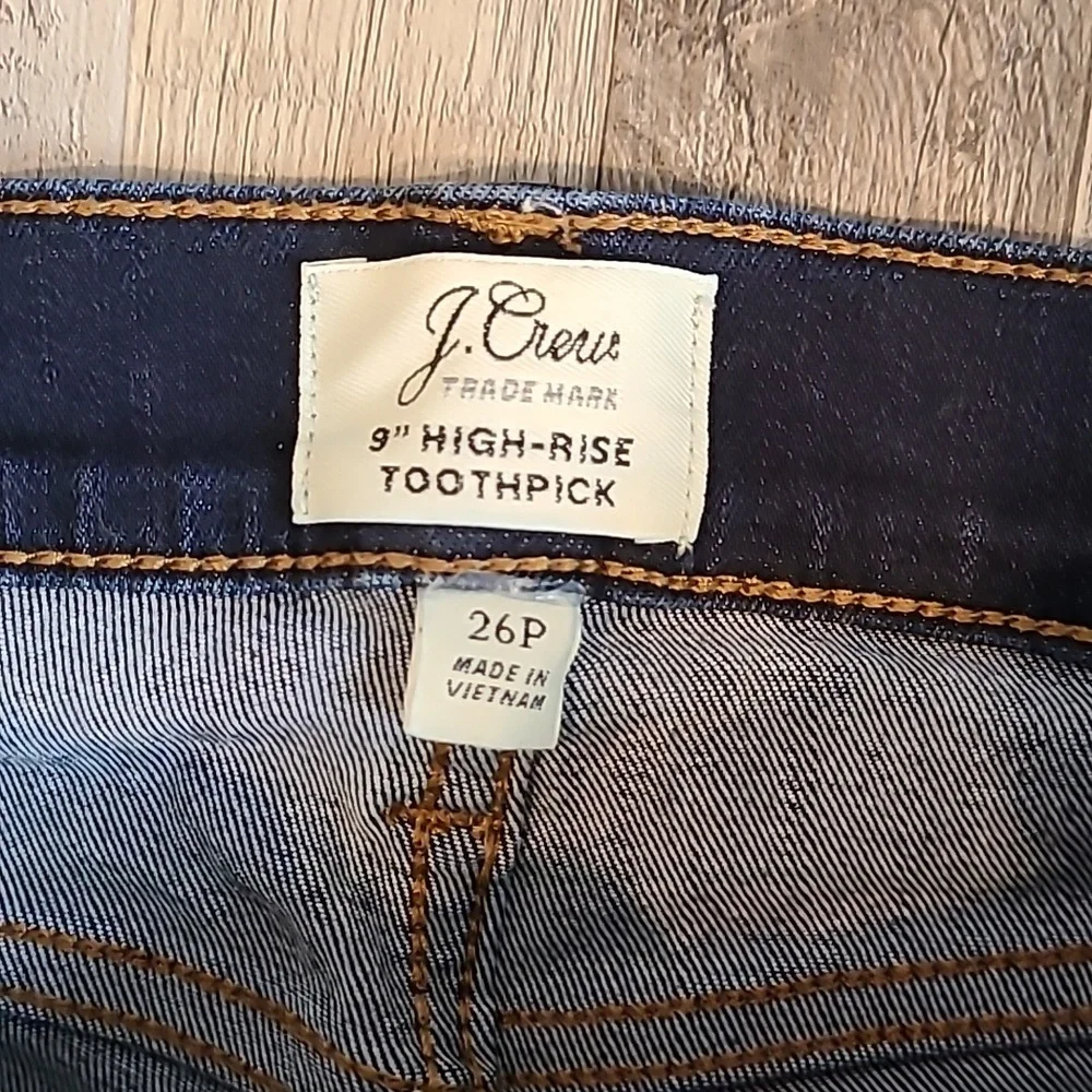 J. Crew High-Rise Toothpick Jeans​‎
